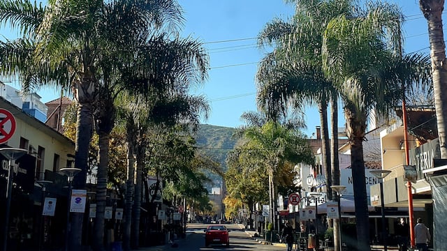Zona céntrica de Villa Carlos Paz. (Foto: VíaCarlosPaz).
