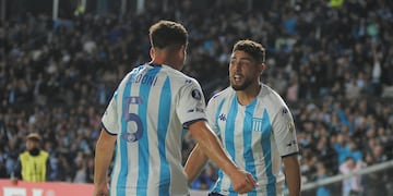 Importante triunfo del equipo de Gago ante Aucas. (Prensa Racing).