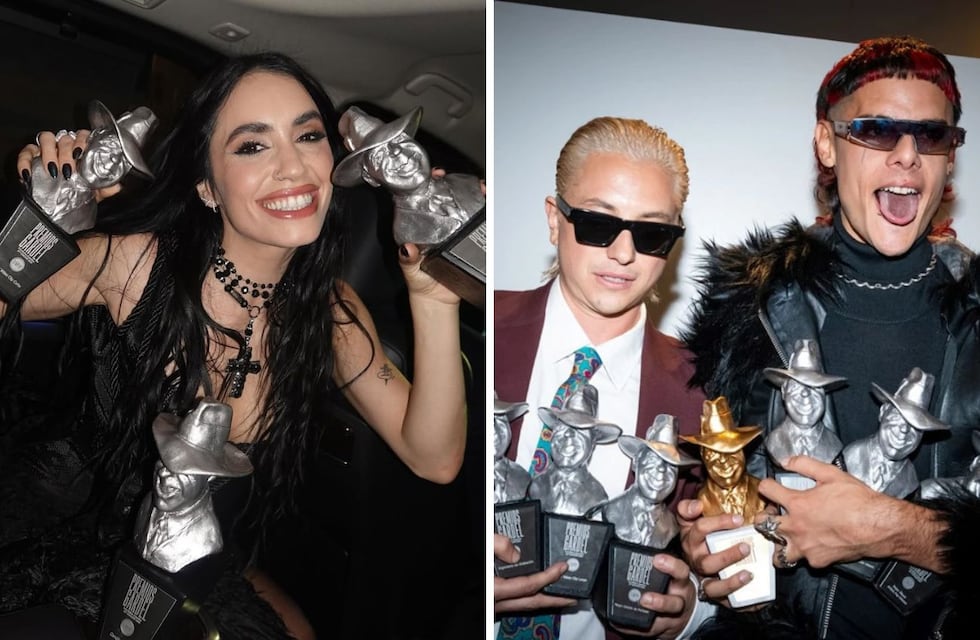 De Lali Espósito a Ca7riel & Paco Amoroso: todos los ganadores de los Premios Gardel 2025