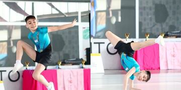 Ignacio Domínguez, el mendocino que representará a la provincia y al país en el Mundial de Gimnasia Aeróbica Deportiva.