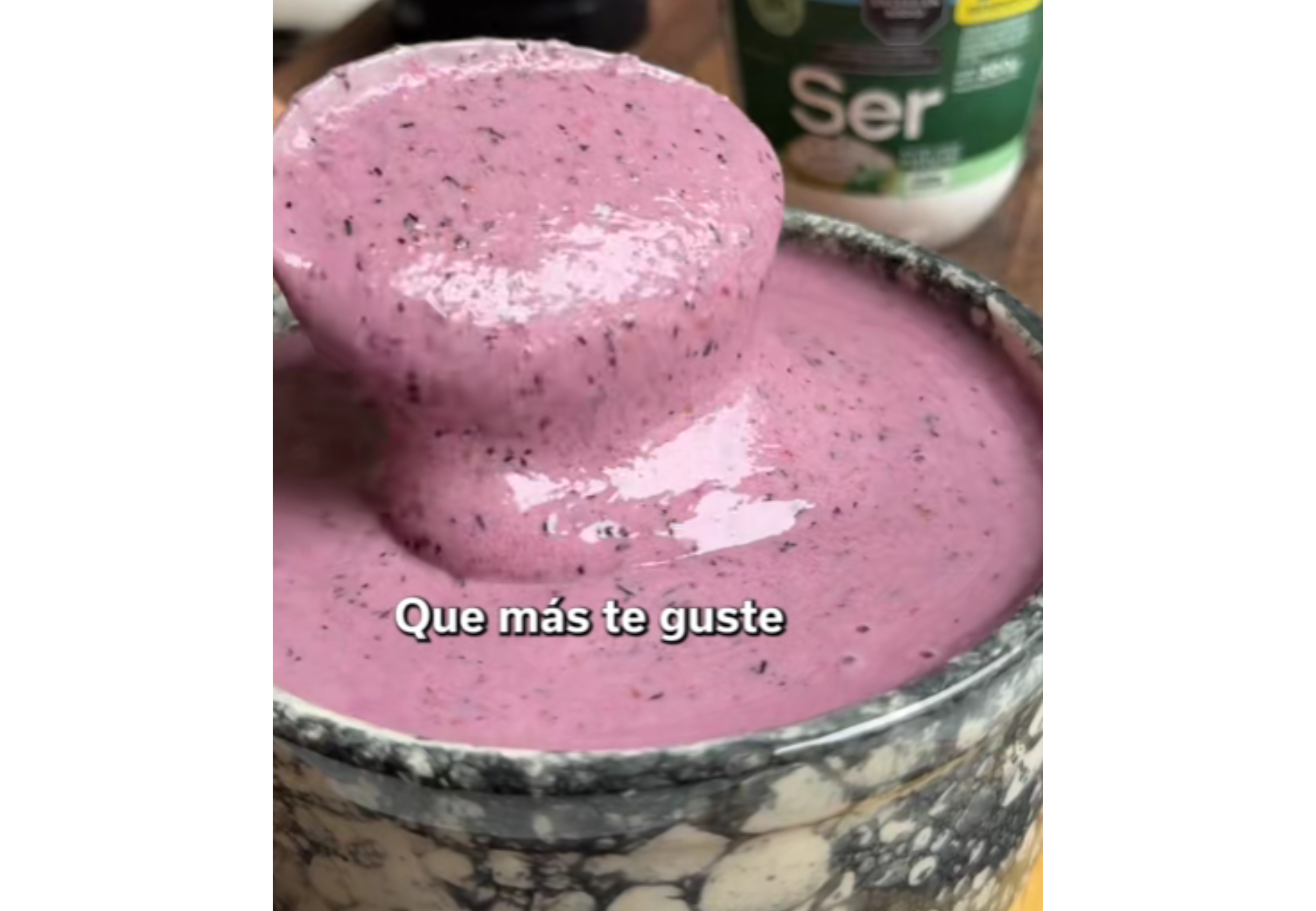 Así de cremosos quedan.