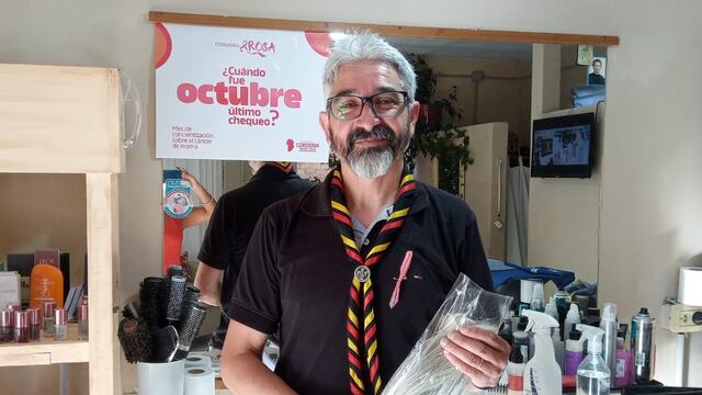 Un hombre donó su cabello para confeccionar pelucas para mujeres y niñas con cáncer (LaVoz).