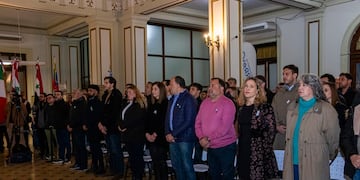 Acto Oficial por el Día de la Independencia en Tres Arroyos