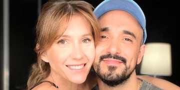 Nació Rosario, la hija de Abel Pintos y Mora Calabrese: “Nuestra primavera”