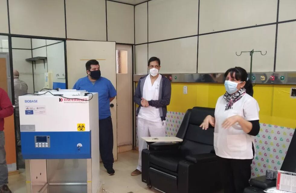 El Rotary Club Puerto Iguazú Cataratas junta fondos para remodelar la sala de oncología del Hospital