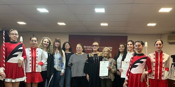 Reconocimiento a las Bastoneras del IESS por sus 60 años de trayectoria