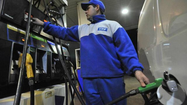 Suba de combustibles.