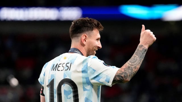 Lionel Messi, referente y capitán del seleccionado argentino. (AP / archivo)