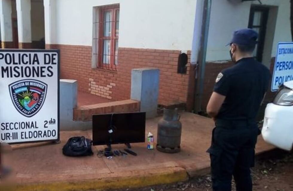 Eldorado: logran recuperar objetos robados