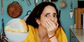 Ideal para acompañarla con mate: la infalible receta de tarta de ricota de Paulina Cocina.