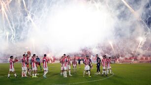 San Martín de Tucumán se ilusiona con el regreso a Primera. Puntero con un golazo de un ex Belgrano (Foto: Prensa San Martín).