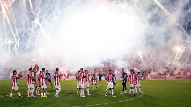 San Martín de Tucumán se ilusiona con el regreso a Primera. Puntero con un golazo de un ex Belgrano (Foto: Prensa San Martín).