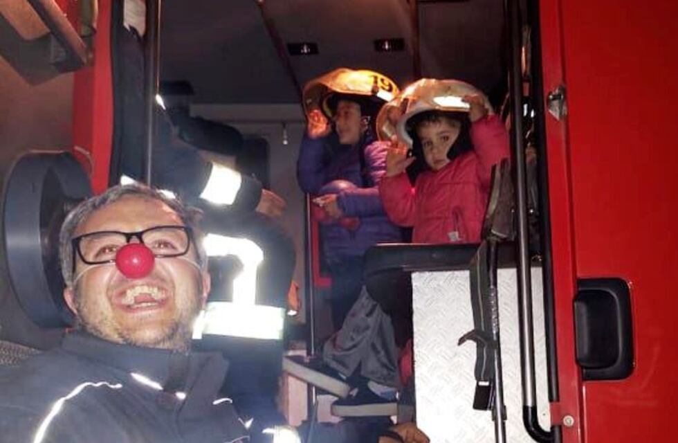 Ayudando con una sonrisa: Huinca Renancó tiene los payabomberos