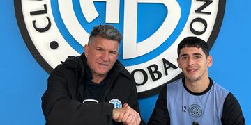 Ulises Sánchez extendió por un año más su contrato con Belgrano (Prensa Belgrano)