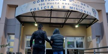 Violento terminó detenido tas amenazar de muerte a sus vecinos.