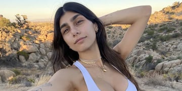 Mia Khalifa lució un lujoso accesorio y captó la mirada de todos