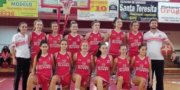 Equipo básquet femenino Gualeguaychú