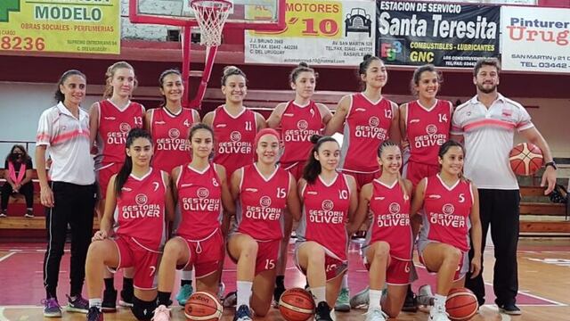 Equipo básquet femenino Gualeguaychú