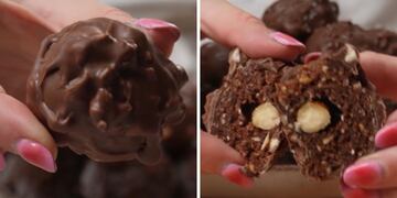 Cómo cocinar Ferrero Rocher versión saludable.