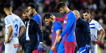 Kun Agüero podría tener que retirarse del fútbol profesional.