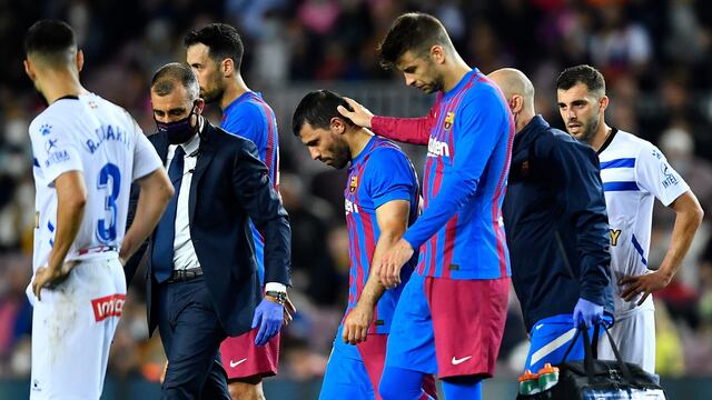 Kun Agüero podría tener que retirarse del fútbol profesional.