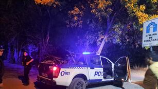 Operativo por robo de placas de bronce en el cementerio de Villa Nueva. (Municipio)