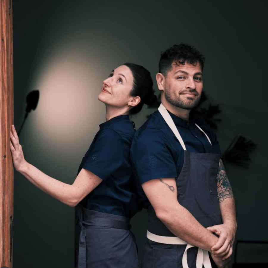 Gustavo Martínez y Virginia Rosa, responsables de Hambriento Cocina