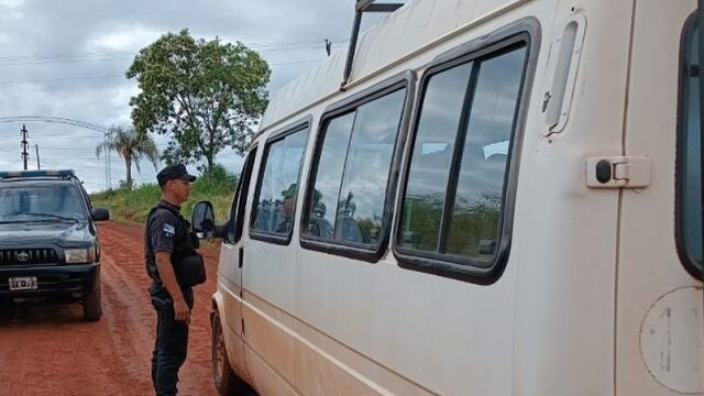 Operativos de seguridad en Guaraní y zonas aledañas.