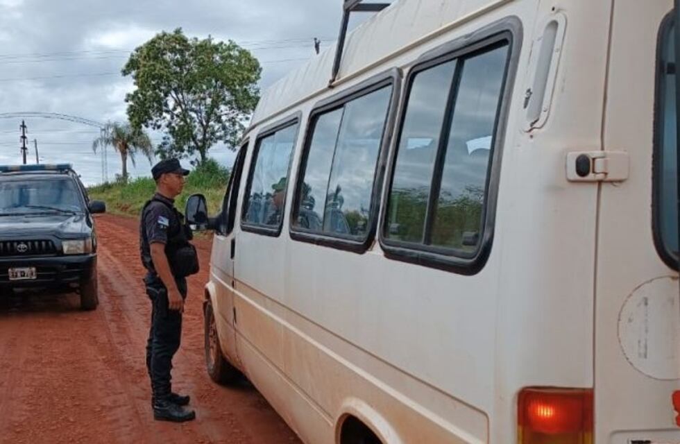 Operativos de seguridad en Guaraní y zonas aledañas