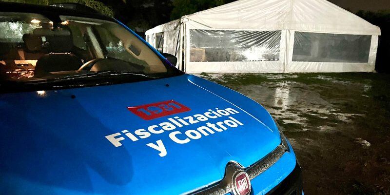 El Ente de Fiscalización y Control municipal está a cargo de los operativos.