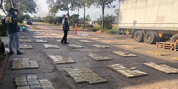 El operativo estuvo a cargo de la Policía Federal.