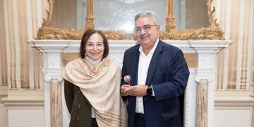 El gobernador expuso en Nueva York sobre los avances económicos y mineros de la provincia.