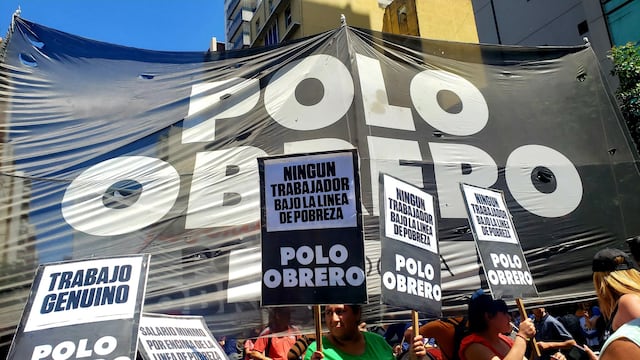 El Polo Obrero realizará una fuerte manifestación en diferentes puntos.