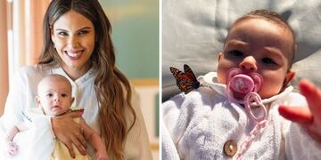 Una mariposa se posó sobre Sarah Burlando, la hija de Barby Franco, y el conmovedor momento se hizo viral.