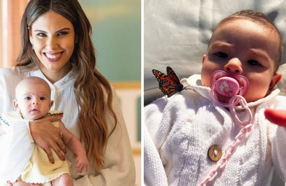 Una mariposa se posó sobre Sarah Burlando, la hija de Barby Franco, y el conmovedor momento se hizo viral