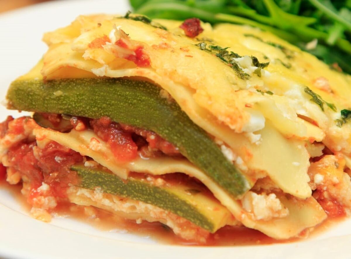 Lasaña de Zucchinis sin harinas