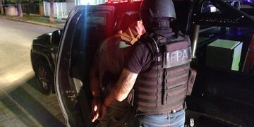Cuatro hombres acusados de narcotráfico.