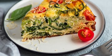 Cómo hacer una tarta de verduras sin harina: la receta perfecta para una cena o almuerzo más saludable