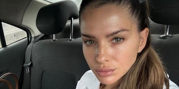 Desde Turquía, la China Suárez dio cátedra con una microbikini total black ultra diminuta