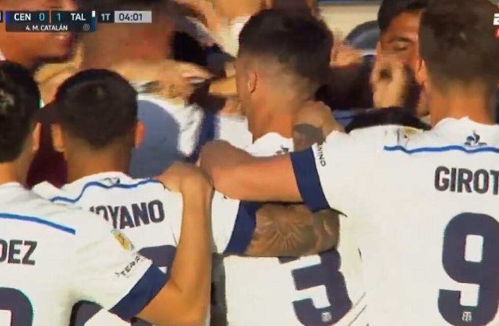 Talleres arrancó ganando “desde el vestuario” a Rosario Central: el gol de Matías Catalán