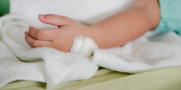 A la menor le detectaron cocaína en el cuerpo.