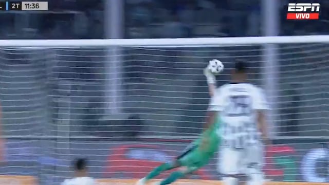 La estupenda salvada de Guido Herrera (Imagen de TV)