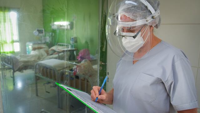 Hospital Carrillo de Las Heras. Foto: Orlando Pelichotti / Los Andes