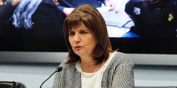 La ministra de Seguridad Patricia Bullrich. (Foto DyN)