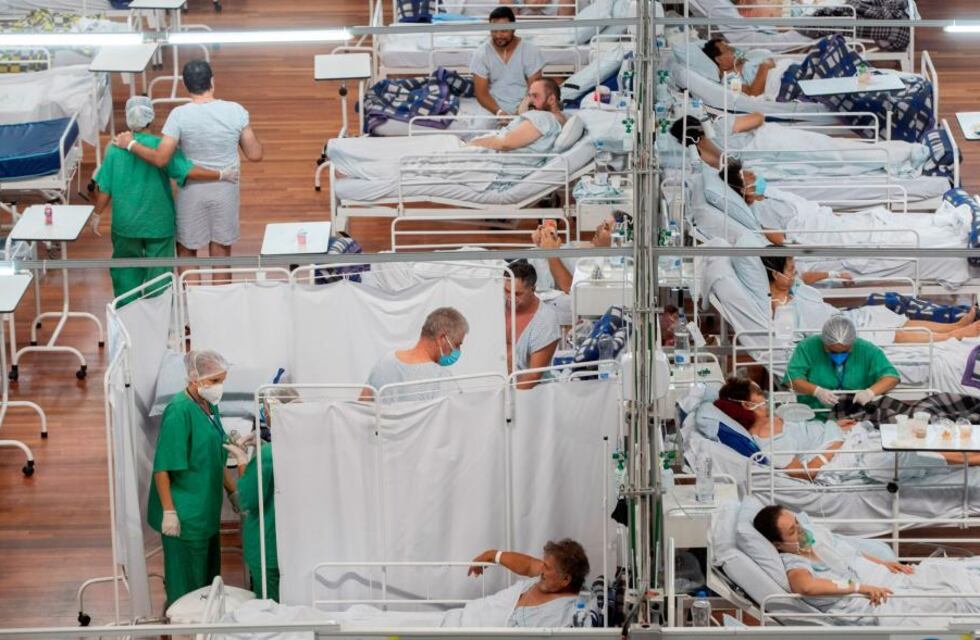 Tensión en Brasil: más pacientes jóvenes que mayores en cuidados intensivos por coronavirus