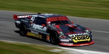 “Rudito” Bundziak puntero en el TC Mouras.