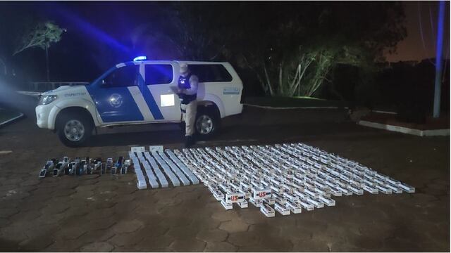 Prefectura Naval logró desmantelar un cargamento de mercadería ilegal en Puerto Iguazú.
