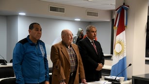 Diego Concha fue condenado a cadena perpetua por el homicidio de Luana Ludueña. (Ramiro Pereyra / La Voz)