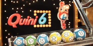 Los números elegidos por un sanjuanino en el último sorteo del Quini 6 fueron 01-09-10-30-35-44.