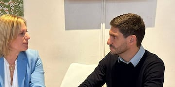 El ex ministro de Seguridad y la galvense se reunieron para presentar la fórmula.
